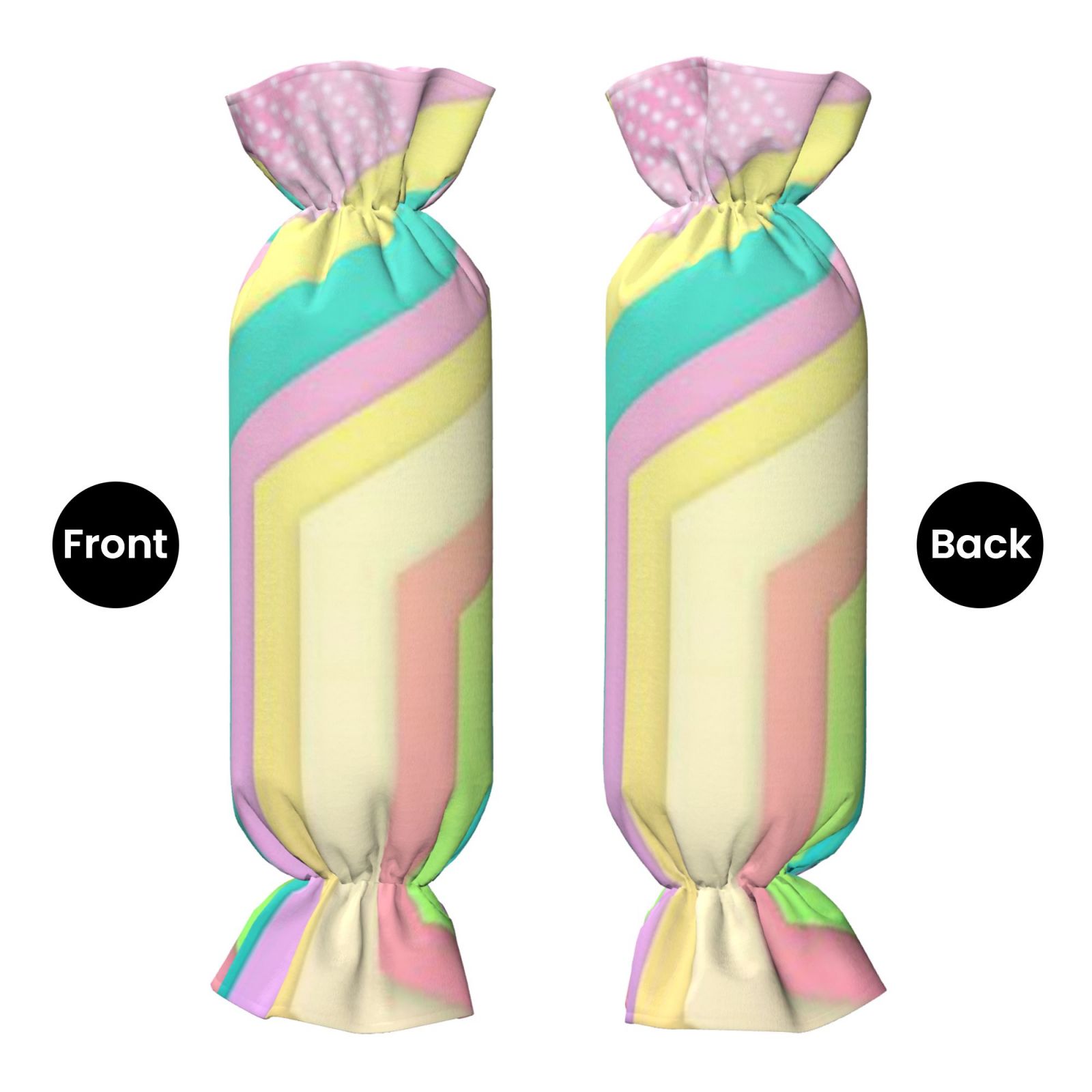 Candy-shaped pillow - with pillow insert