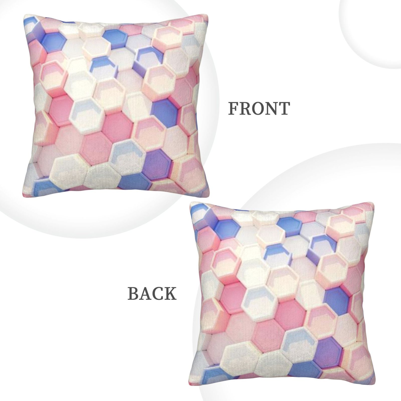 Corduroy throw pillow
