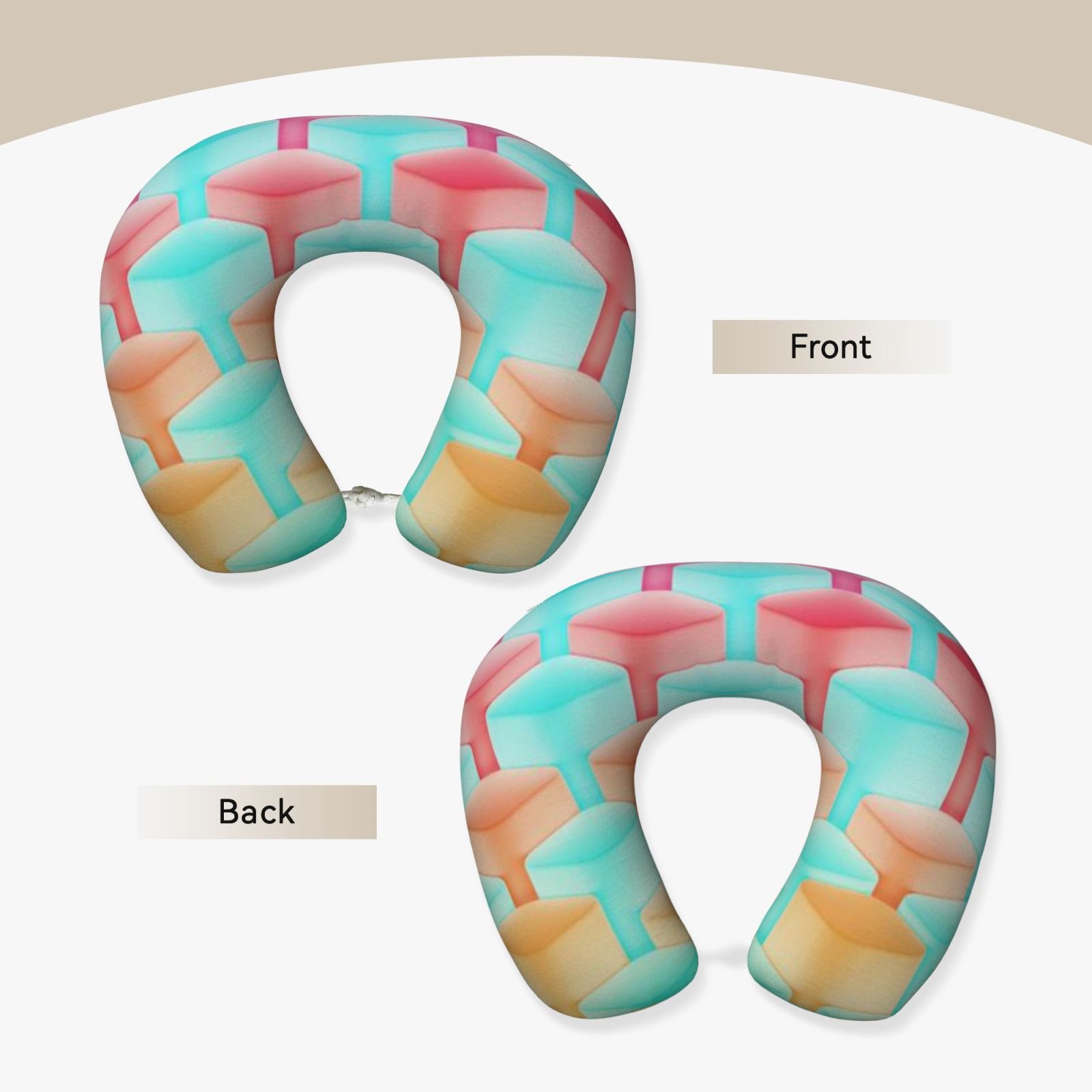 Comfortable U-shaped pillow