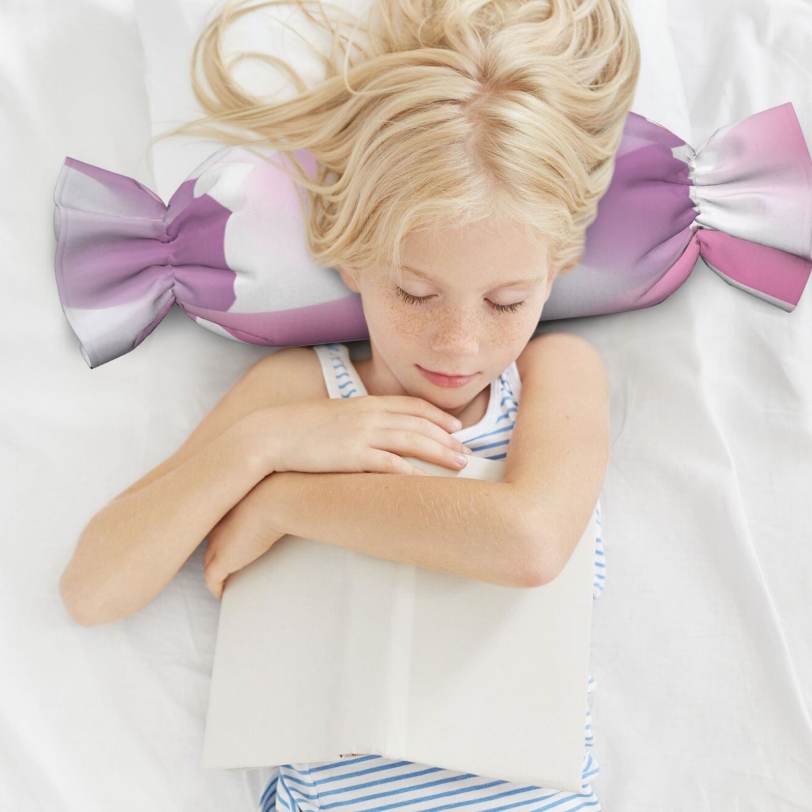 Candy-shaped pillow - with pillow insert