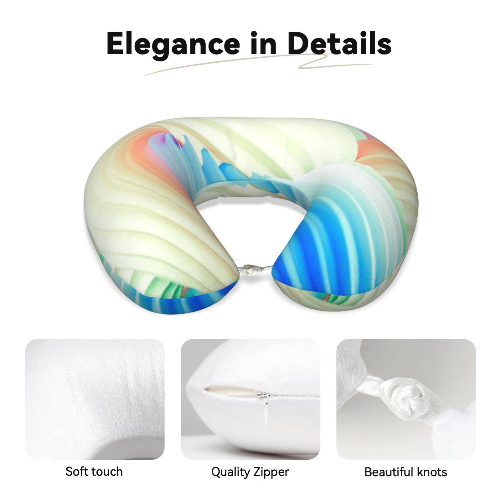 Comfortable U-shaped pillow