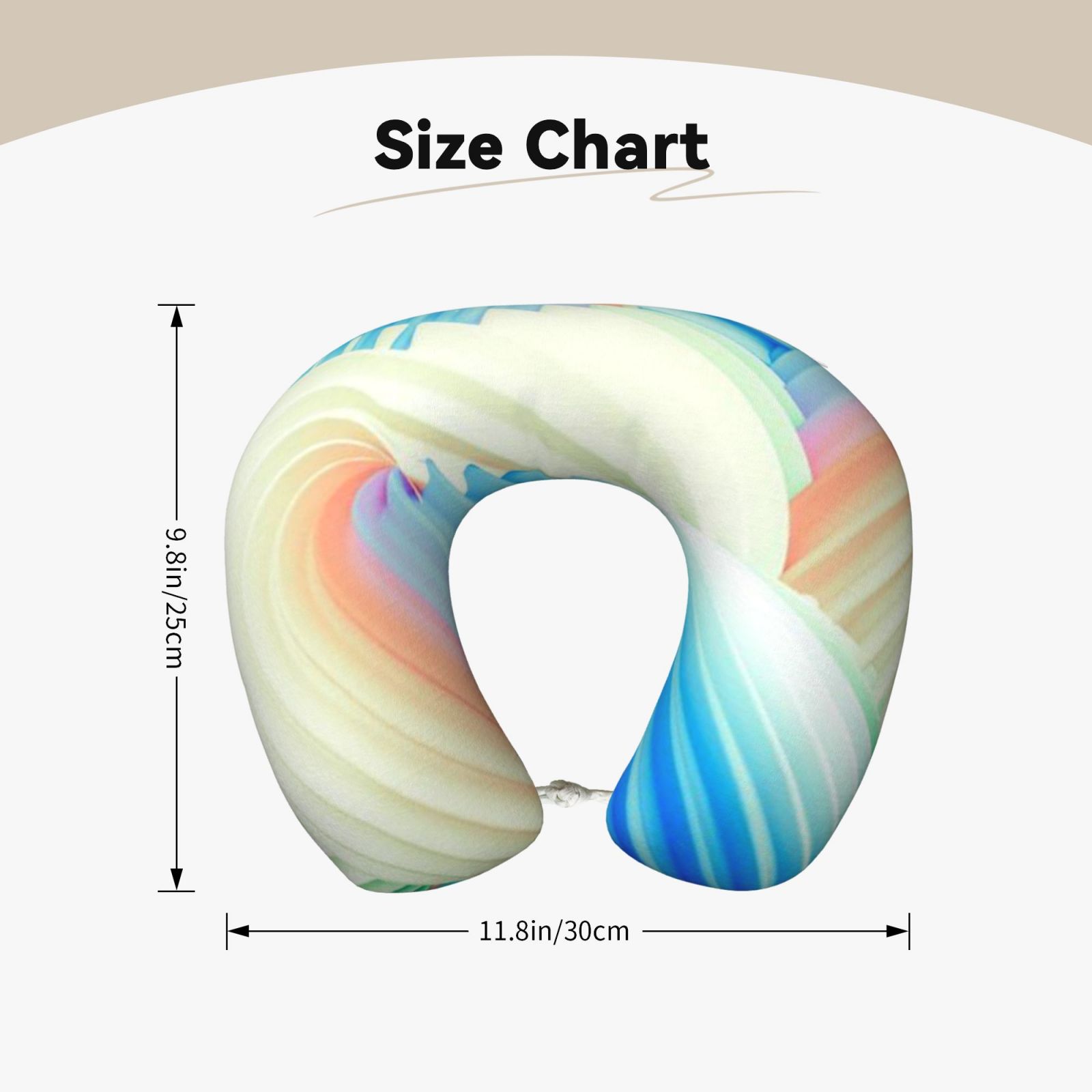 Comfortable U-shaped pillow