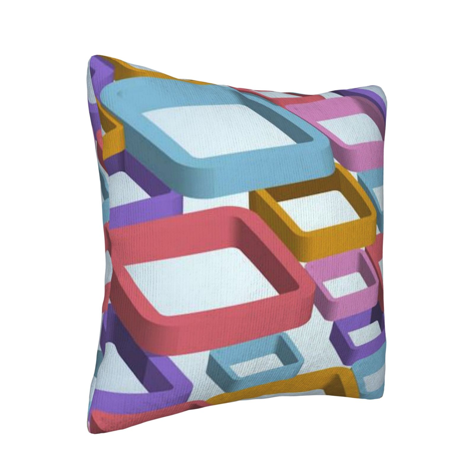 Corduroy throw pillow