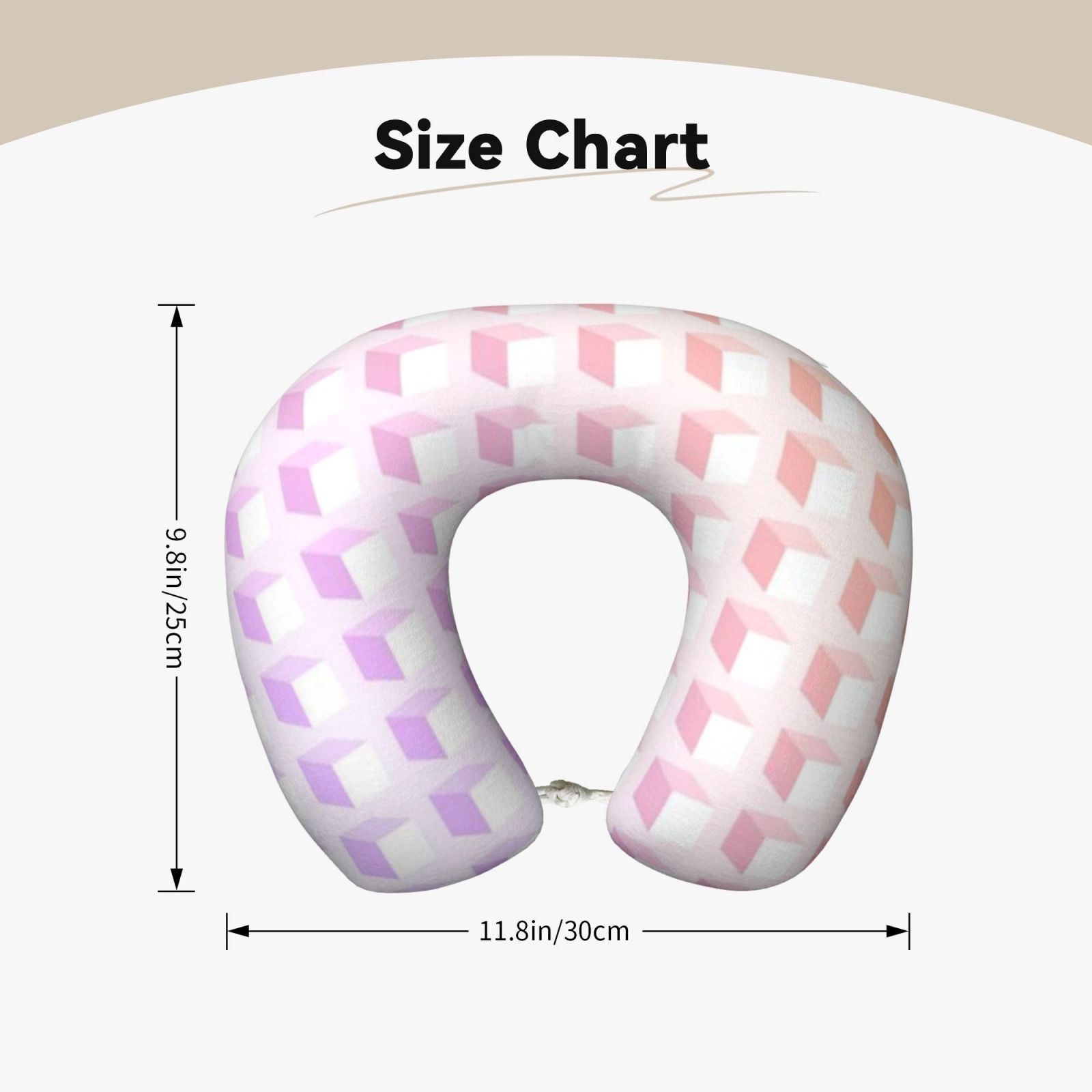 Comfortable U-shaped pillow