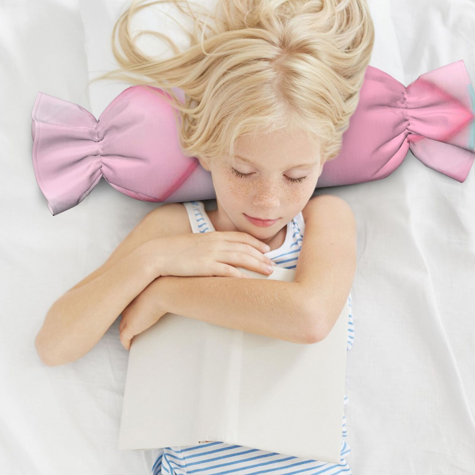 Candy-shaped pillow - with pillow insert