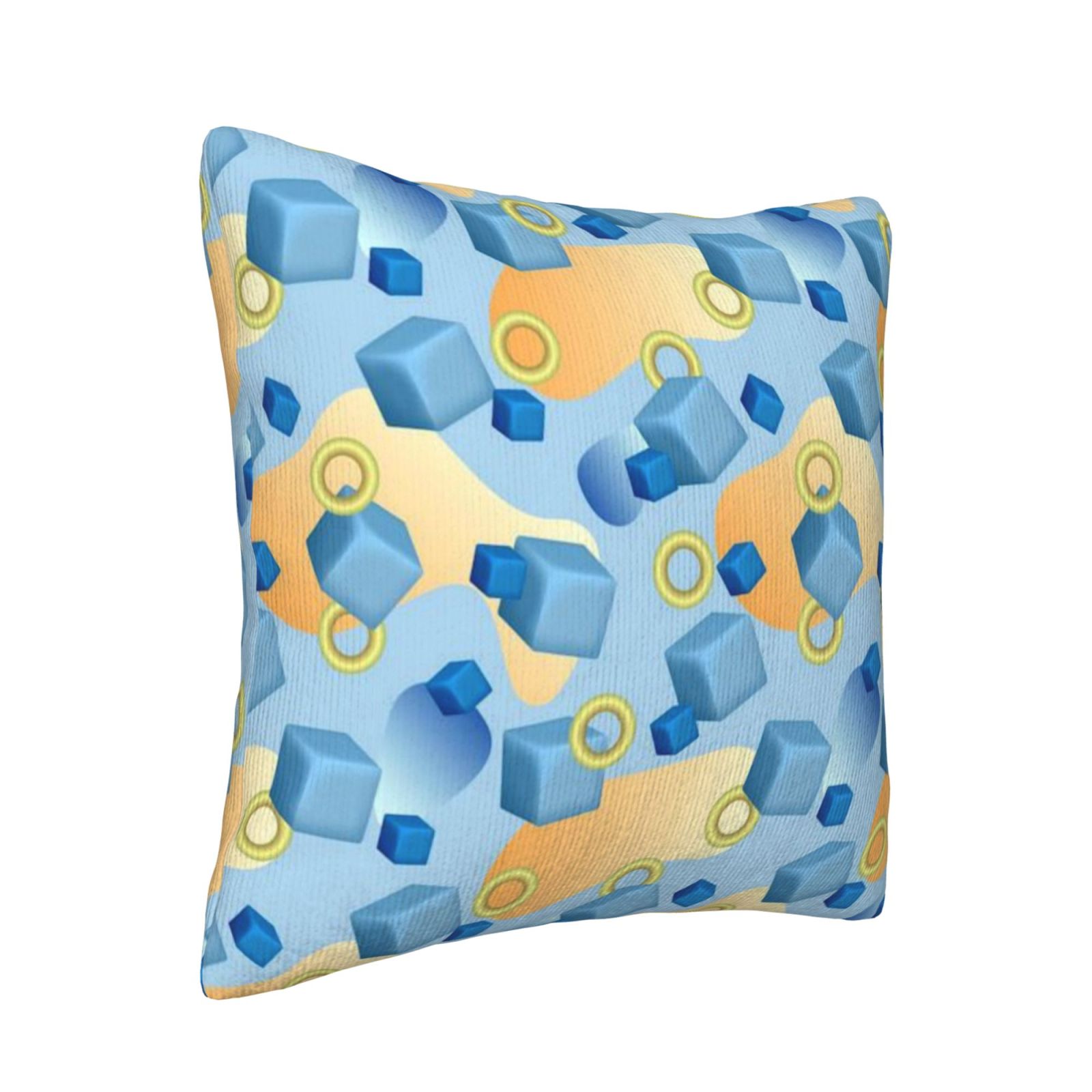 Corduroy throw pillow