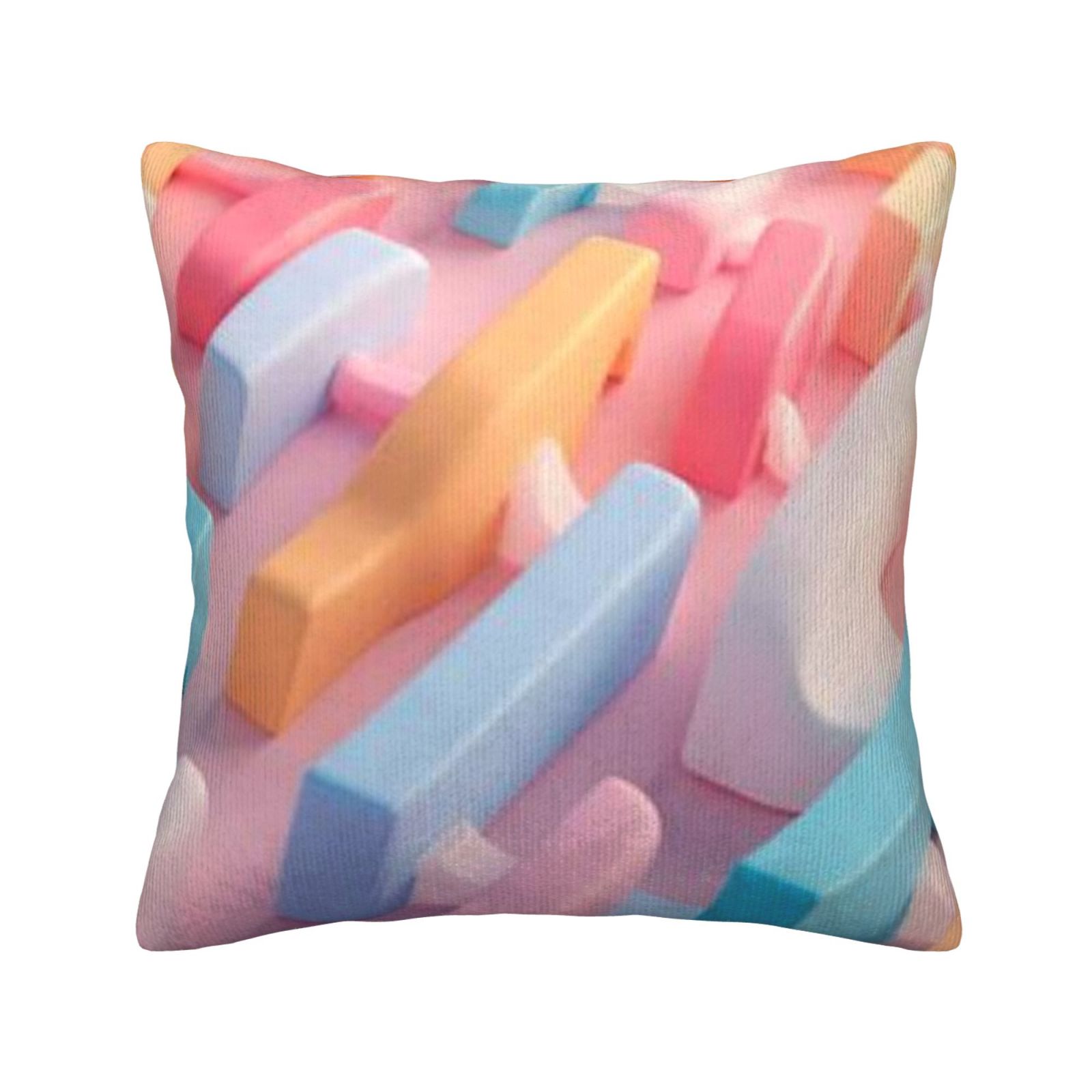 Corduroy throw pillow