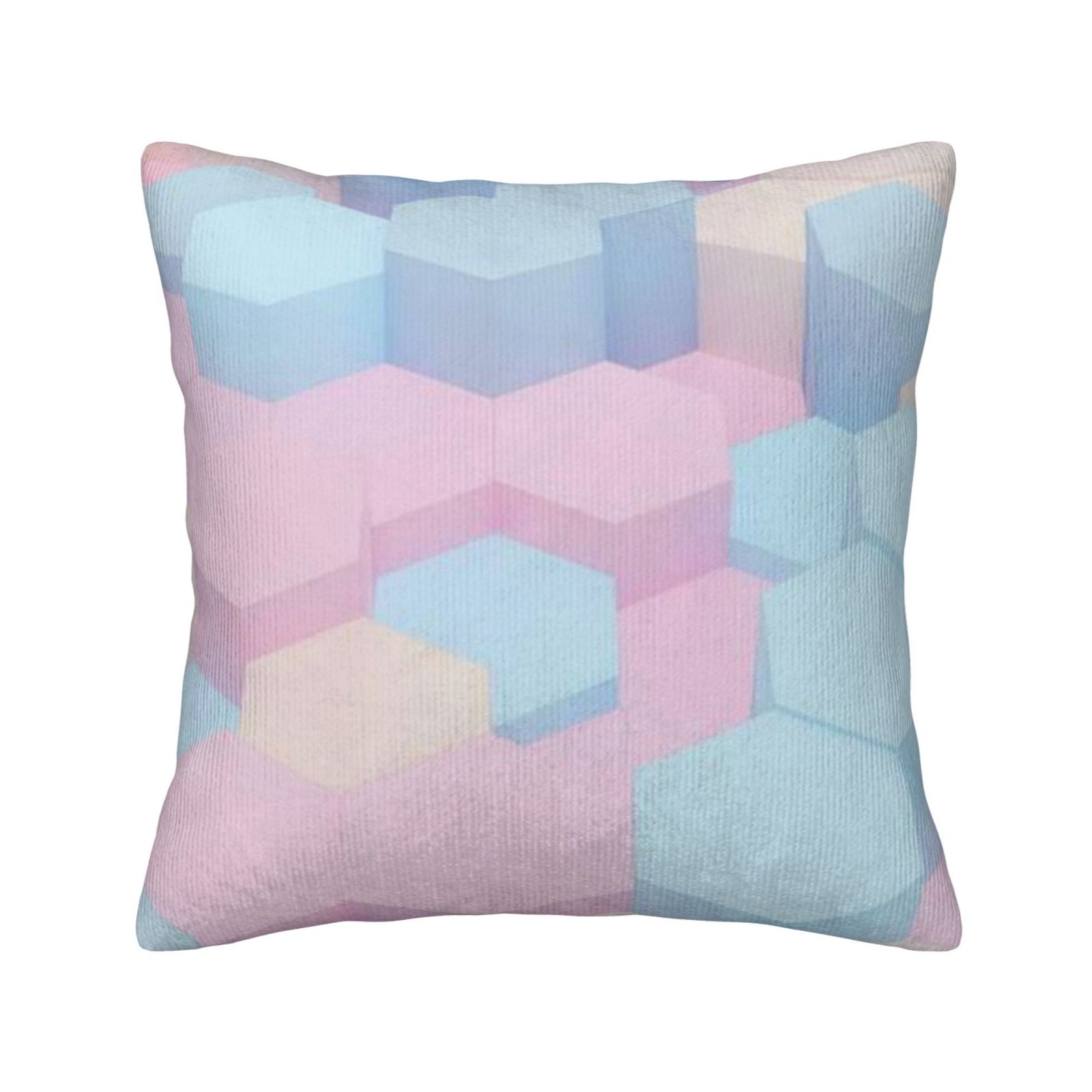 Corduroy throw pillow