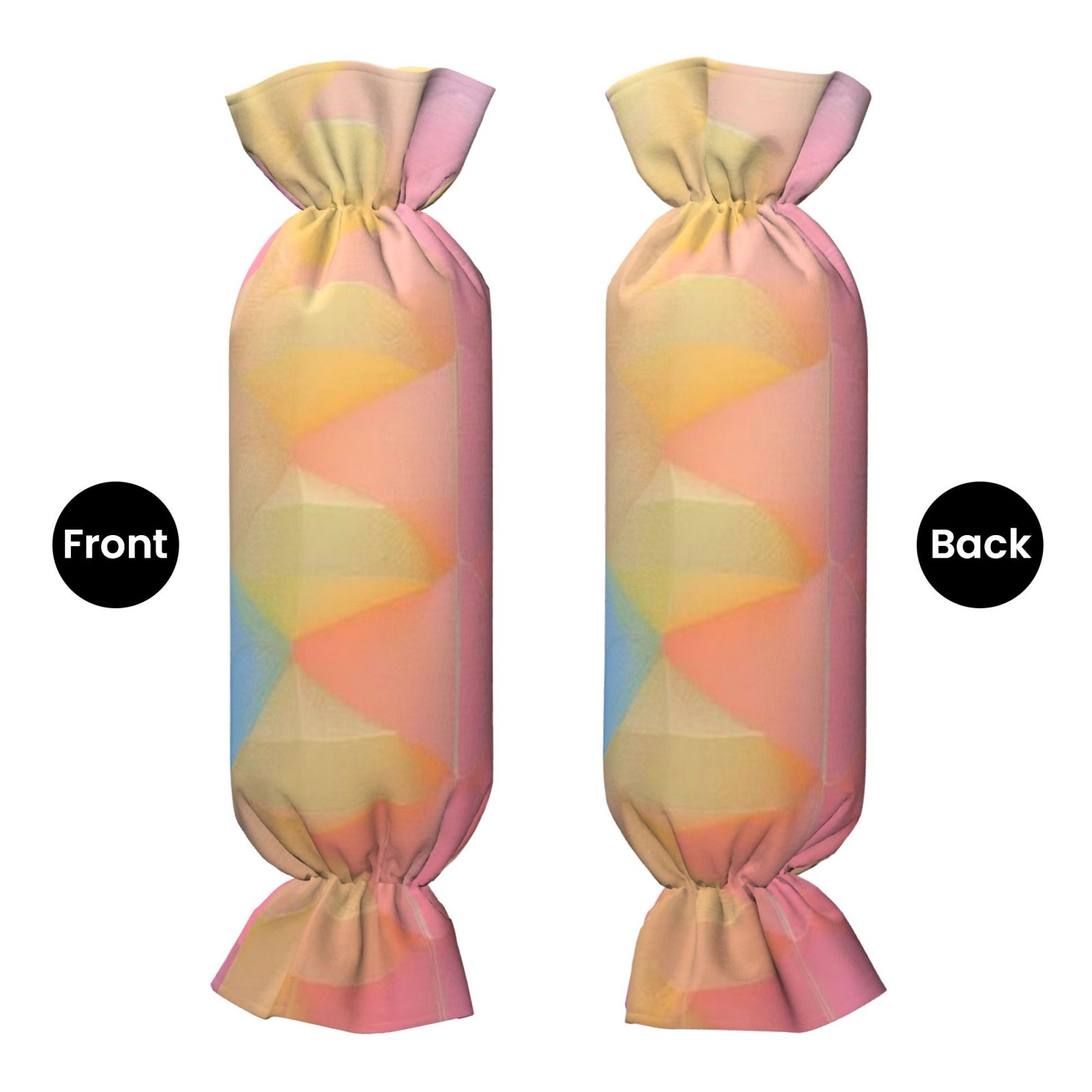 Candy-shaped pillow - with pillow insert