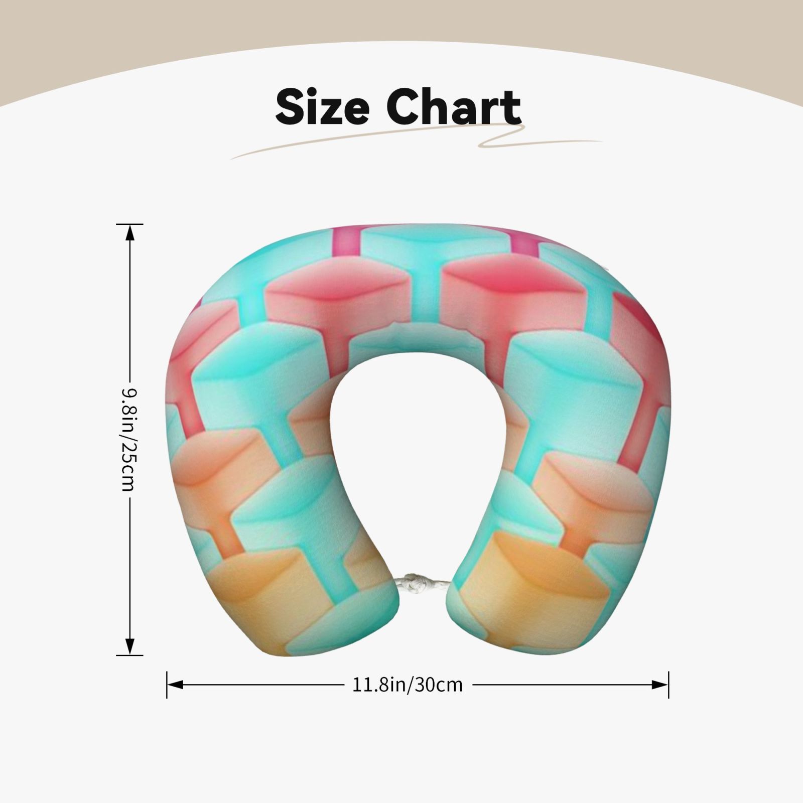 Comfortable U-shaped pillow