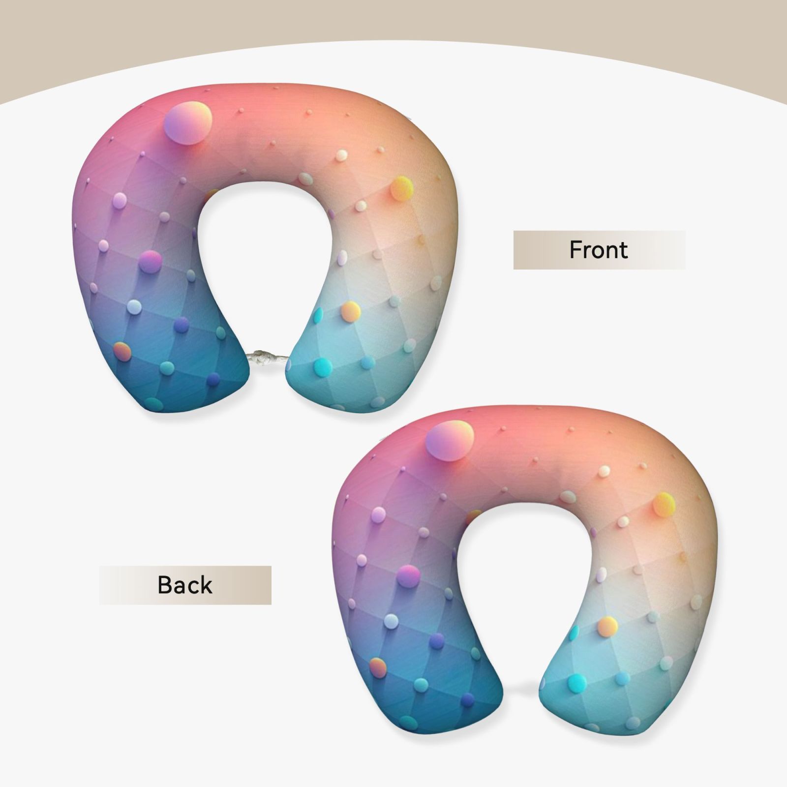 Comfortable U-shaped pillow