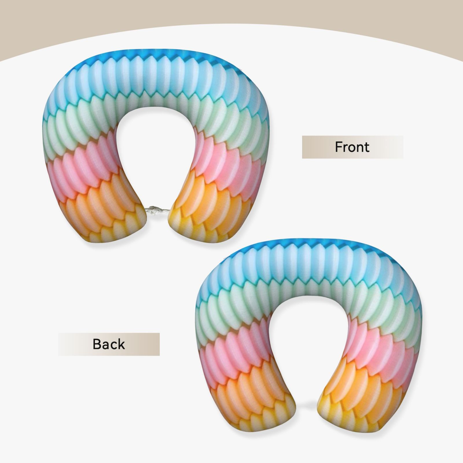Comfortable U-shaped pillow