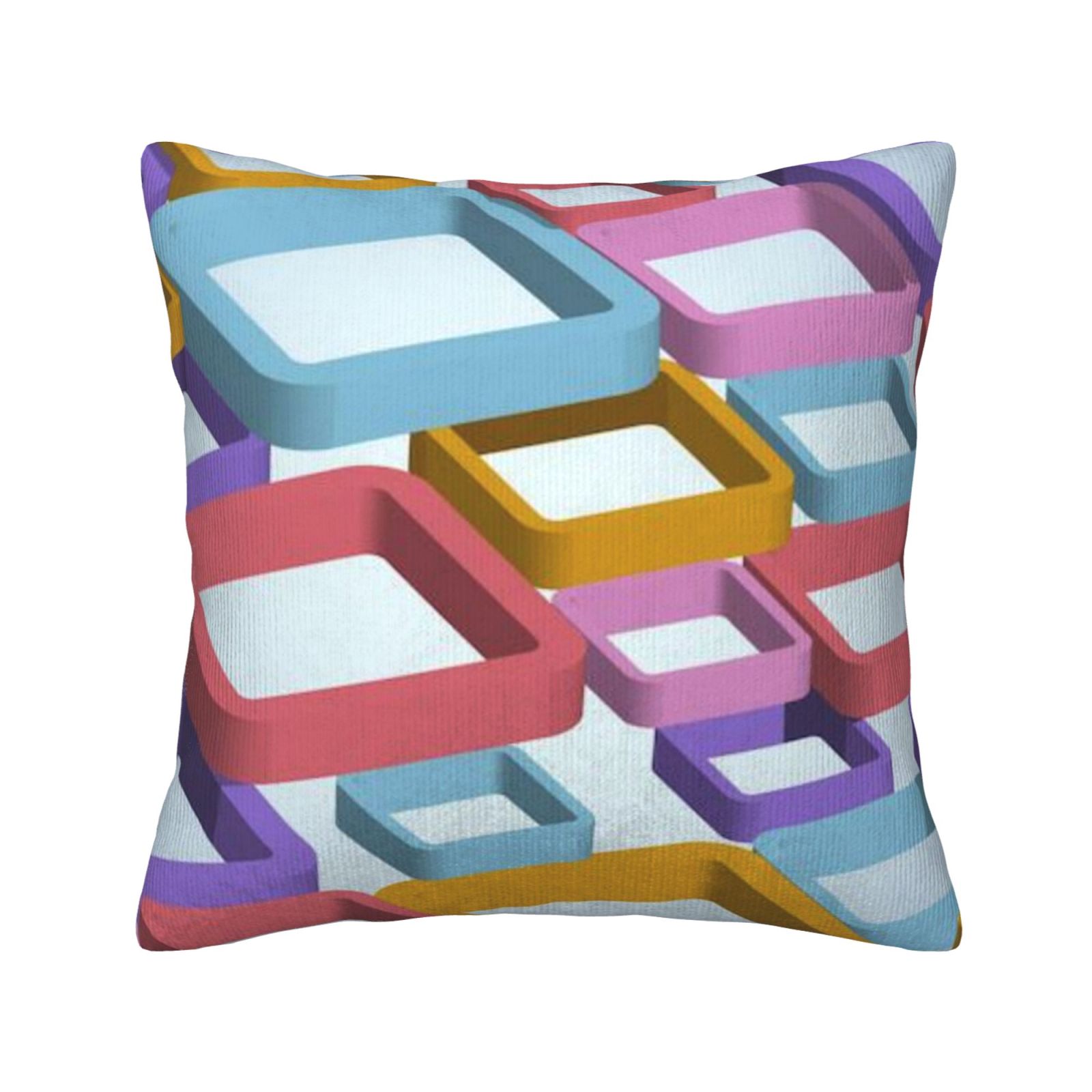 Corduroy throw pillow