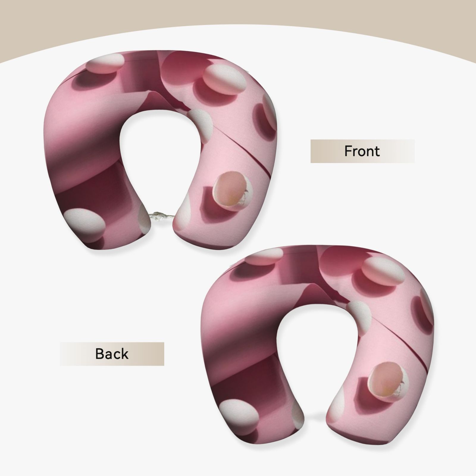 Comfortable U-shaped pillow