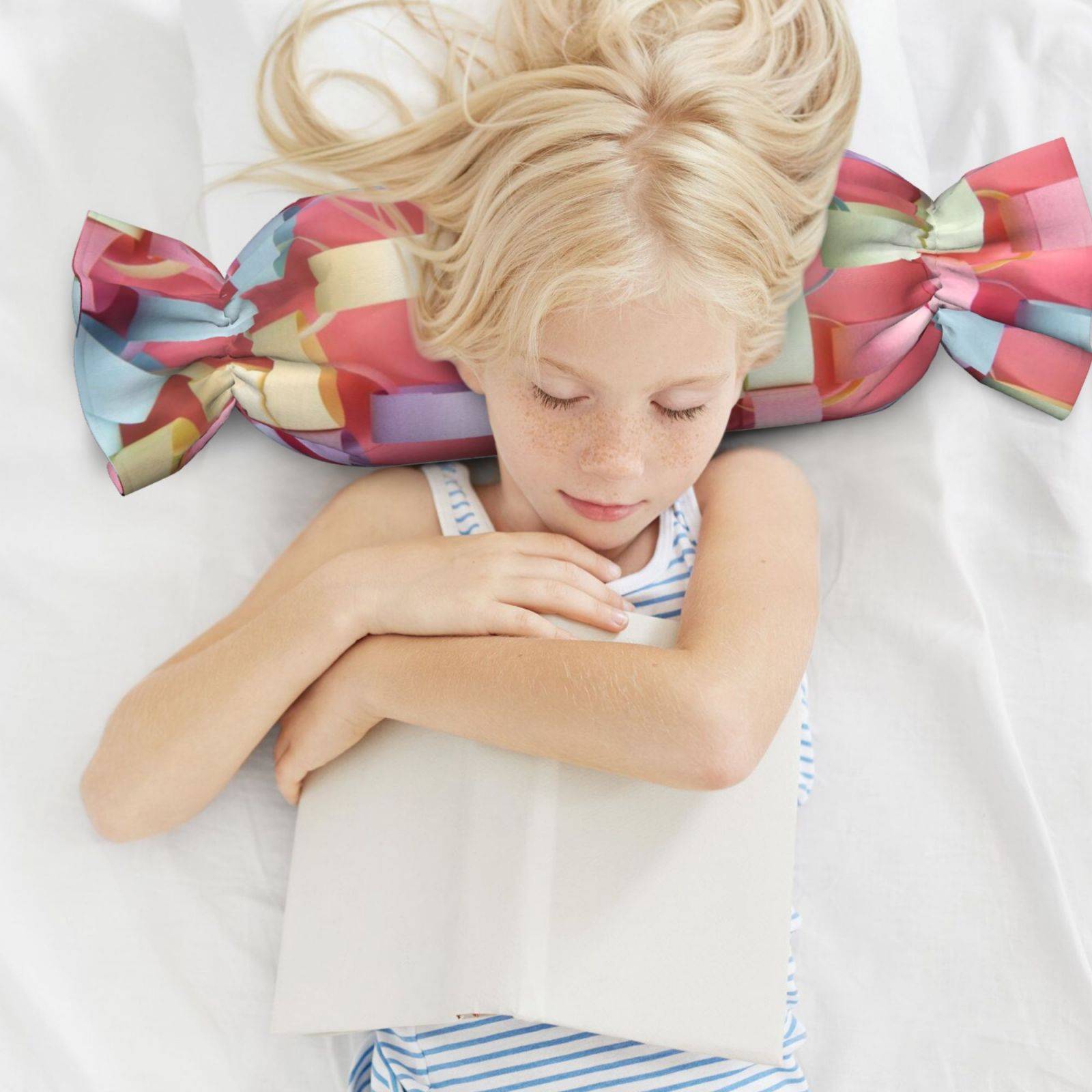 Candy-shaped pillow - with pillow insert