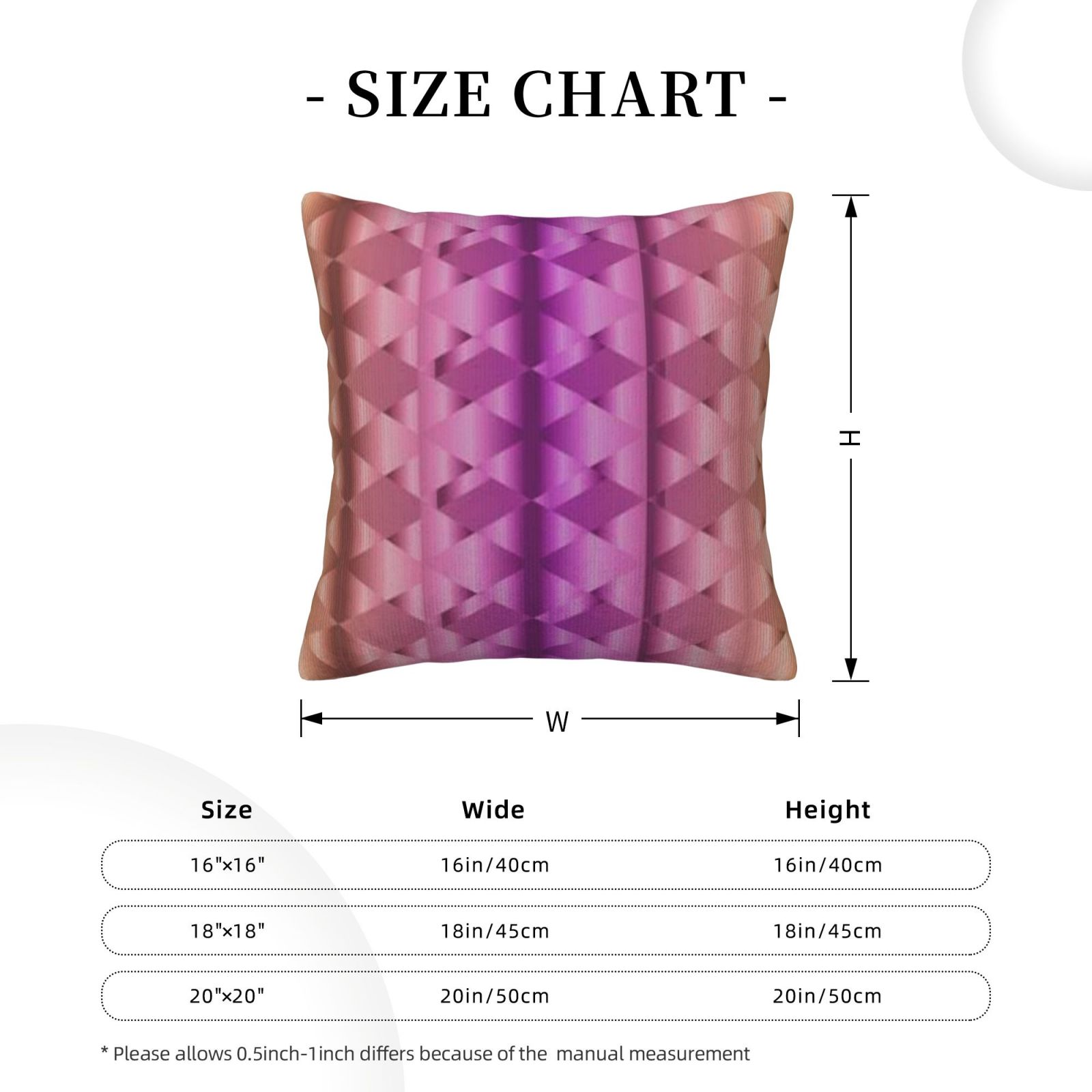 Corduroy throw pillow