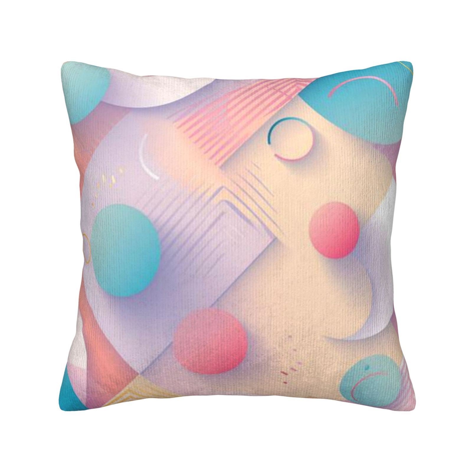 Corduroy throw pillow