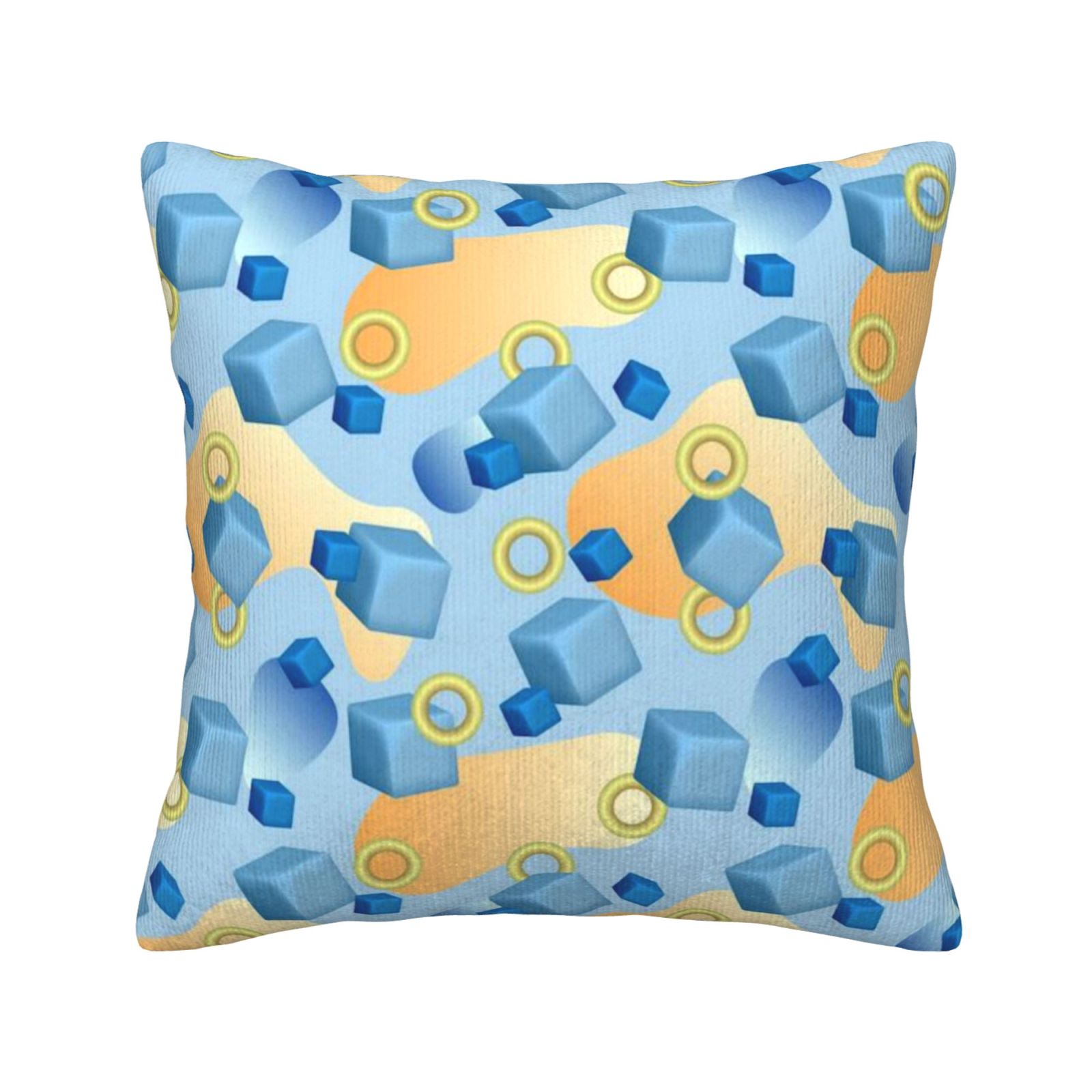 Corduroy throw pillow