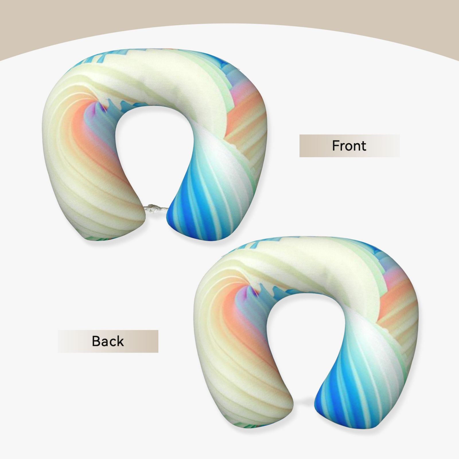 Comfortable U-shaped pillow
