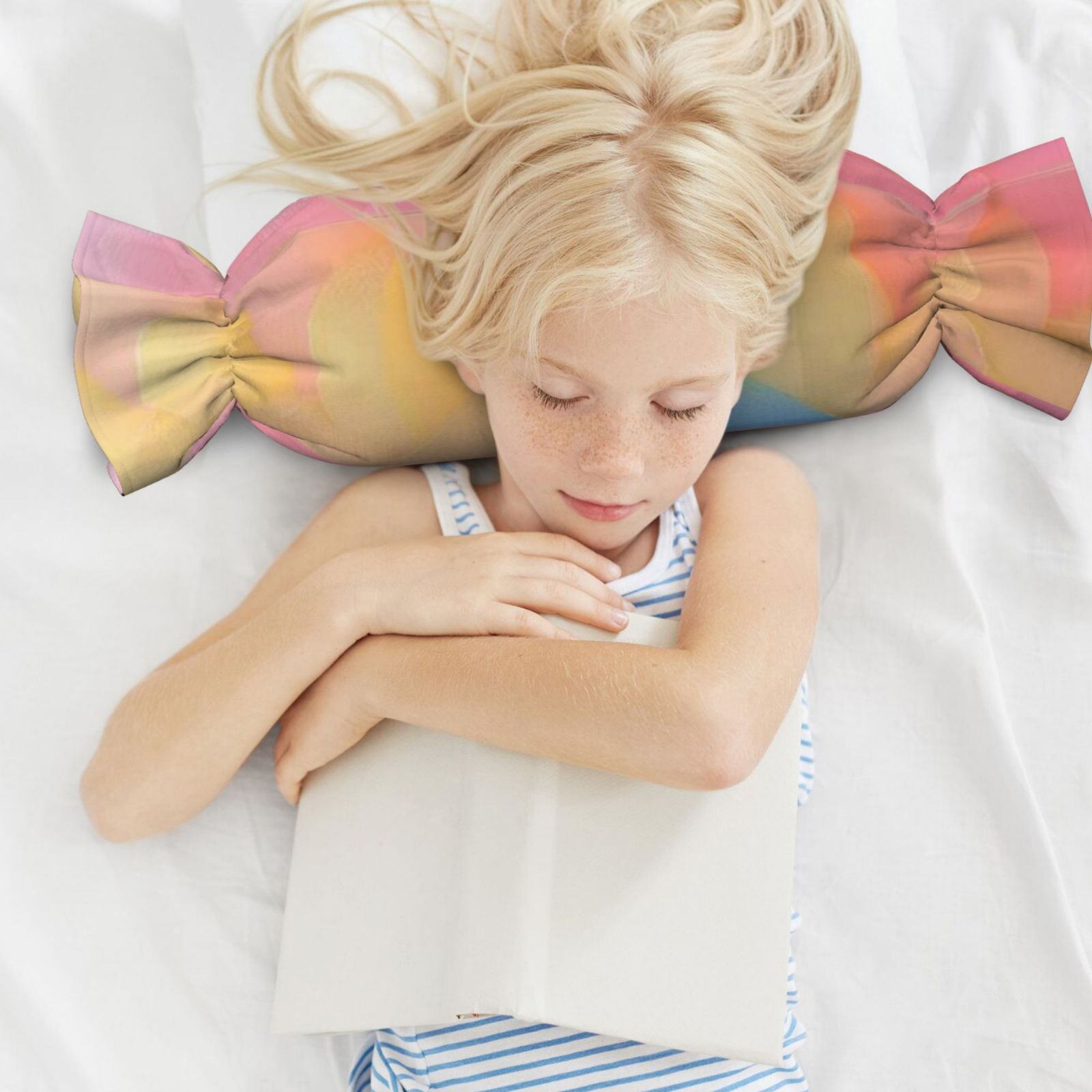 Candy-shaped pillow - with pillow insert
