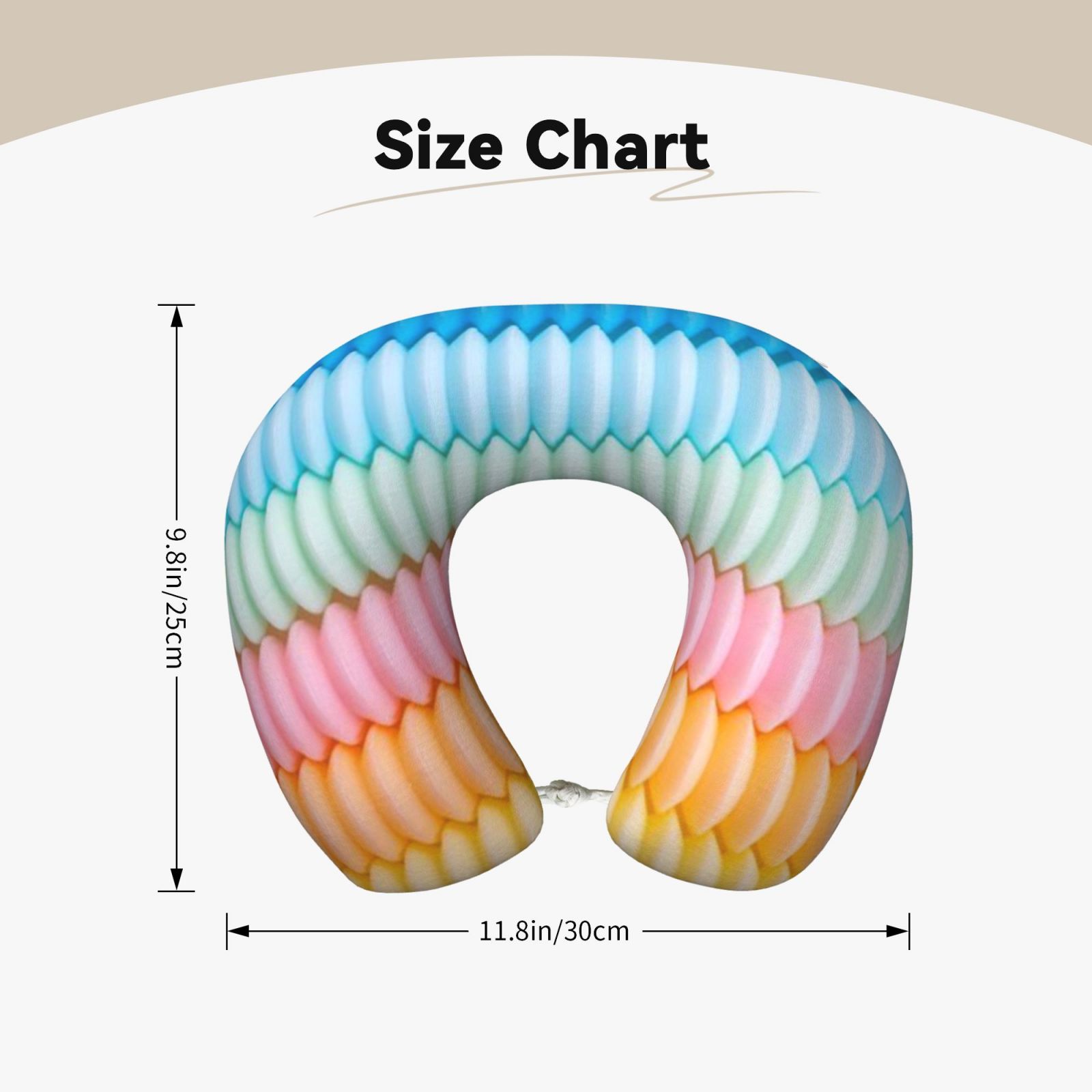 Comfortable U-shaped pillow
