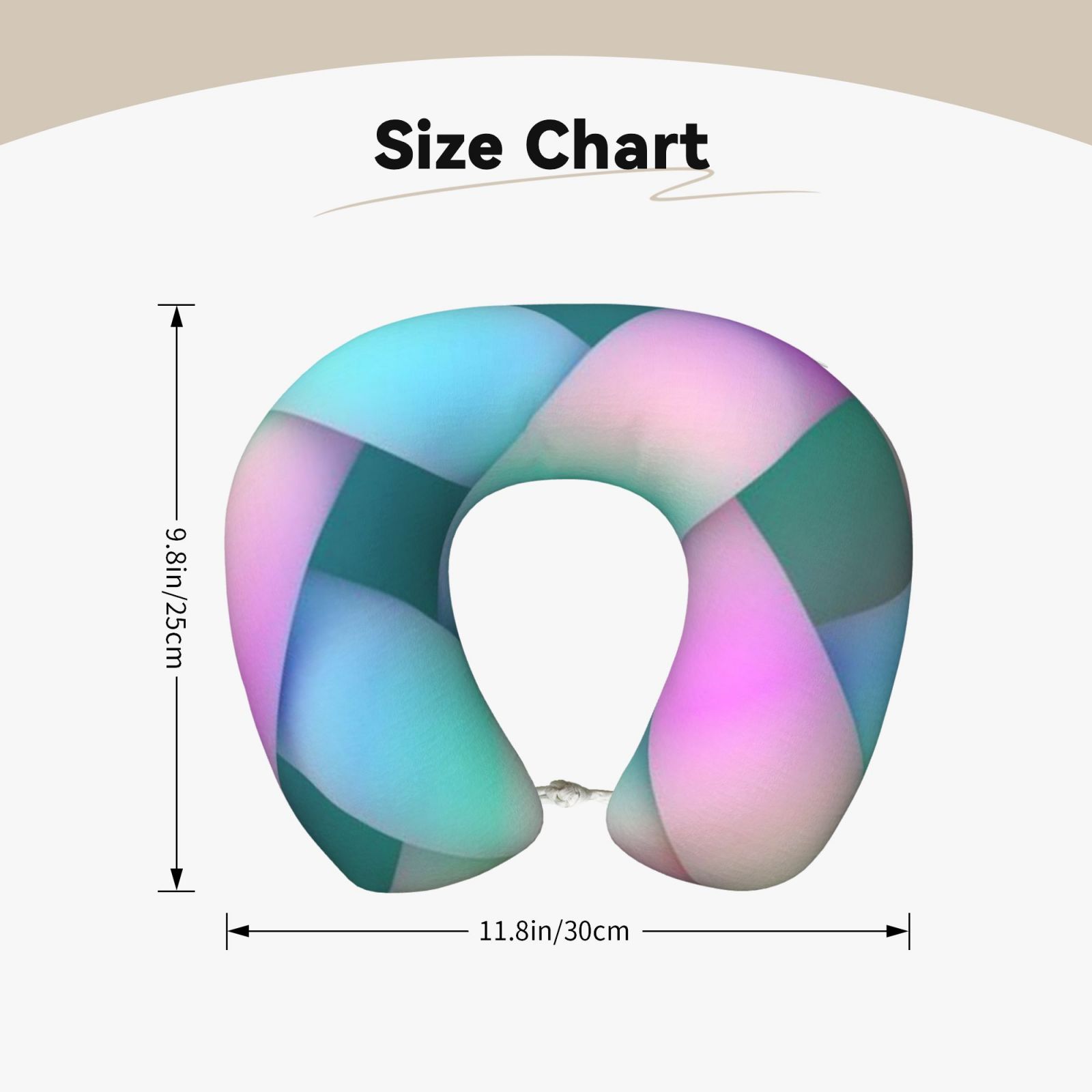 Comfortable U-shaped pillow