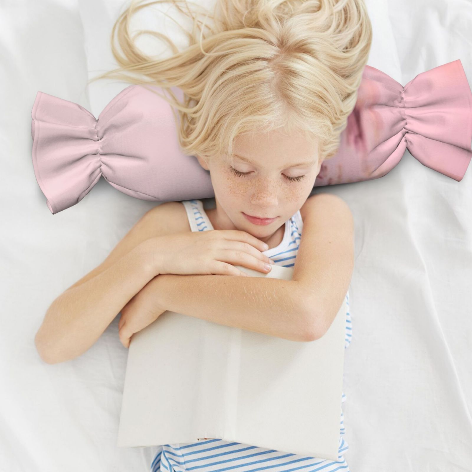 Candy-shaped pillow - with pillow insert